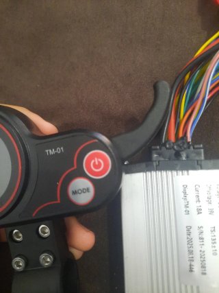 Controladora Patinete Eléctrico 48V + Pantalla TM