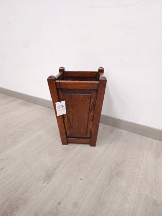 Portaombrelli rustico in rovere