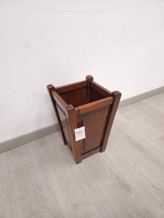 Portaombrelli rustico in rovere