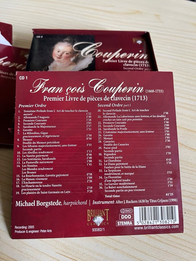 Couperin Música Clave 11CD Brilliant Classics