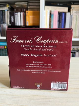 Couperin Musica per Clavicembalo 11CD Brilliant Classics