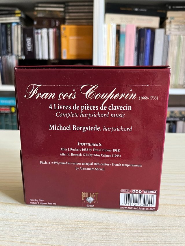 Couperin Música Clave 11CD Brilliant Classics