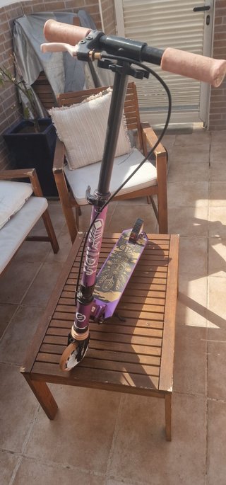 Patinete Oxelo morado