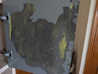 Estantería modular blanca y negra