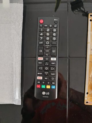 Placa Principal LG TV + Fuente Alimentación