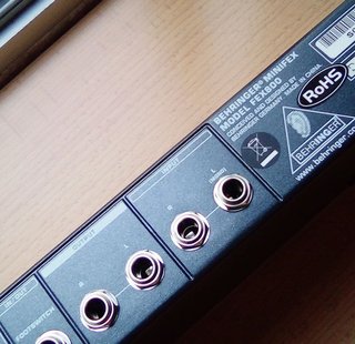 Behringer Mini FEX F800 Procesador de Efectos