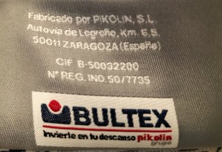 Colchón Bultex Confort (Pikolin) 190x90