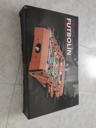 Futbolín de sobremesa