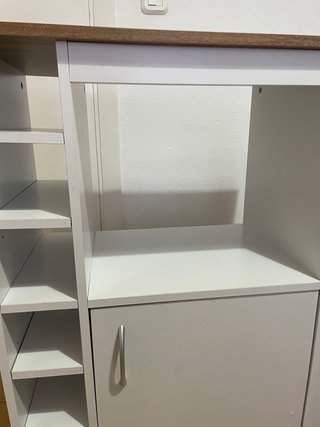 Mueble auxiliar cocina con ruedas