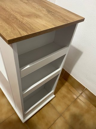 Mueble auxiliar cocina con ruedas