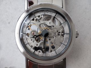 Reloj mecánico IK Colouring Skeleton 98001G