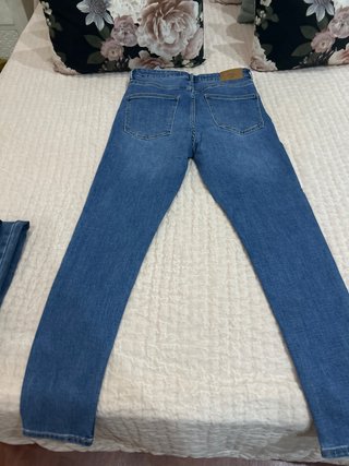 Vaqueros pitillo tiro alto