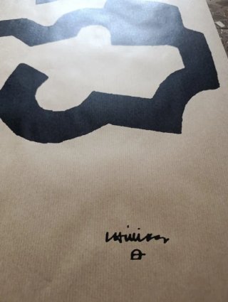 2 Carteles 50x70 Eduardo Chillida