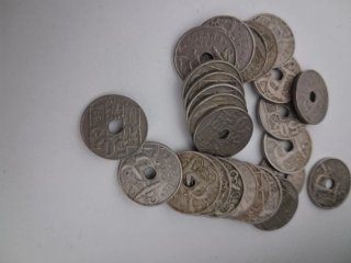 Lote de monedas antiguas