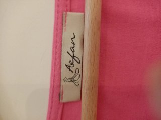 Vestido Midi Rosa Talla 44 Marca Aefan