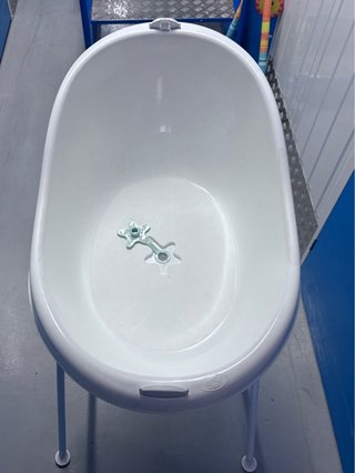 Bañera para bebé blanca