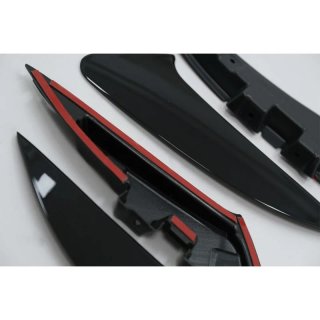 Aletines de paragolpes trasero para Mercedes CLA C