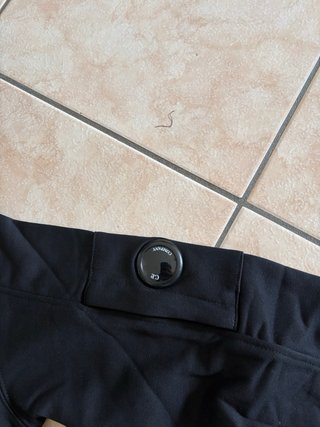 Felpa C.P. Company Nera con Zip