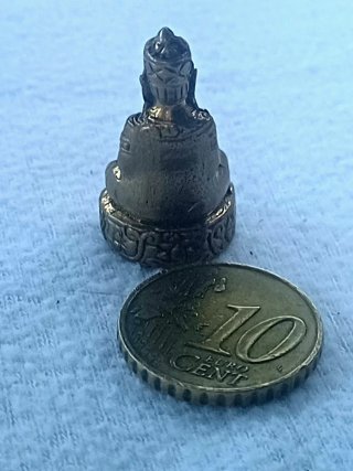 Amuleto Tailandés Antiguo - Figura Ermitaño