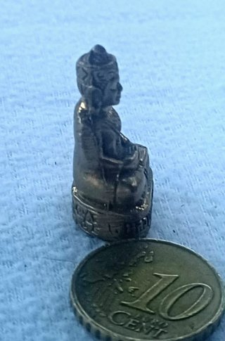 Amuleto Tailandés Antiguo - Figura Ermitaño