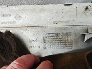 Tapa motor Renault 2.0 dCi Laguna III