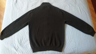 Jersey cremallera Springfield negro
