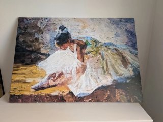 Cuadro Bailarina 100x70cm