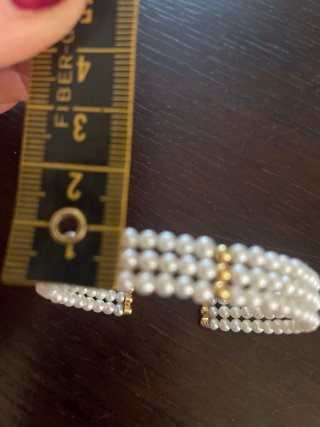 Bracciale perla e oro