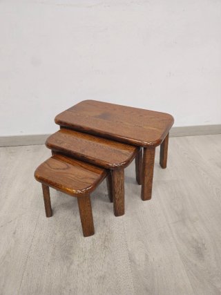 Tavoloni Nido in Rovere Rustico 3pz