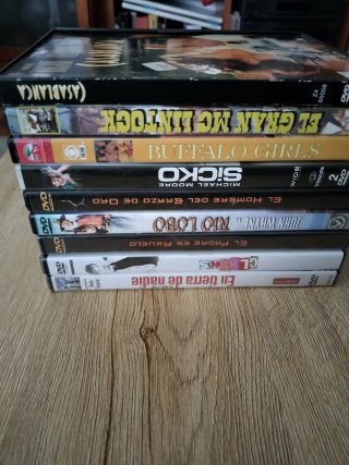 Lote 9 Películas DVD Acción/Aventura/Western