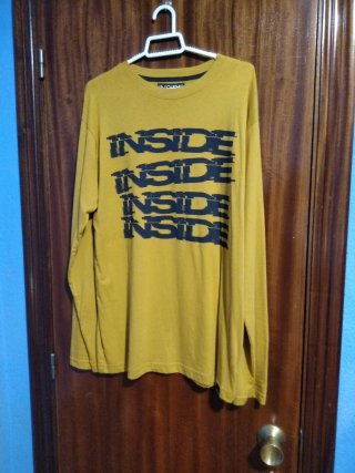 Camiseta Inside manga larga talla M