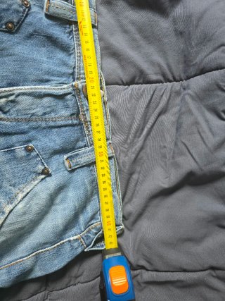 Pantalón corto vaquero Lee azul