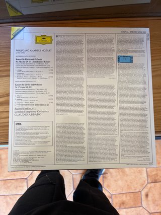 Mozart: Concerti per pianoforte 20, 21, 9, 17 LP