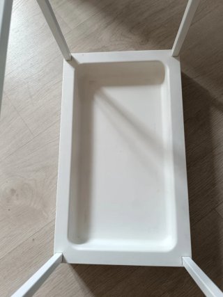 Sistema cubos basura Ikea blanco