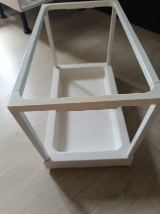 Sistema cubos basura Ikea blanco