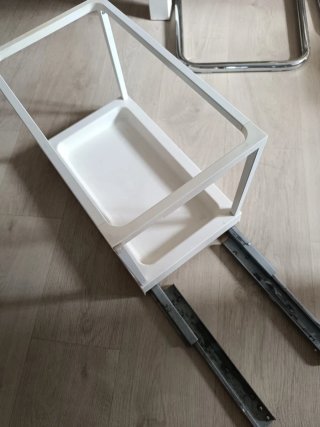 Sistema cubos basura Ikea blanco