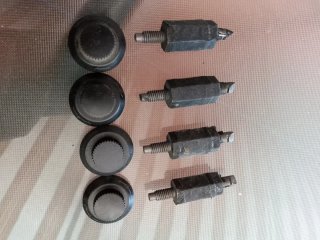 Kit 4 Soportes + Grapas Tapa Motor 2.0 HDI