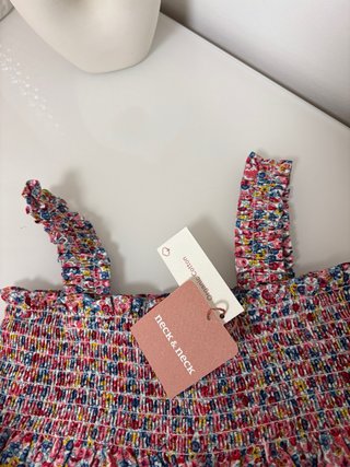 Vestido floral Neck & Neck talla 6 años