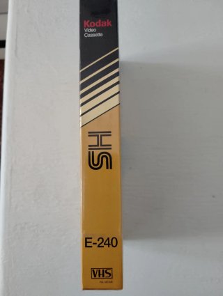 Cinta VHS Kodak E-240 240 min Virgen