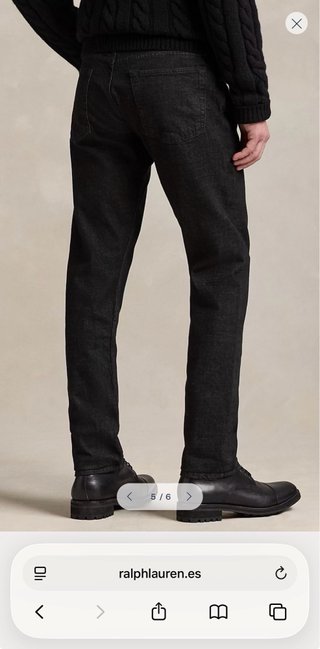 Polo Ralph Lauren Parkside Taper Negro