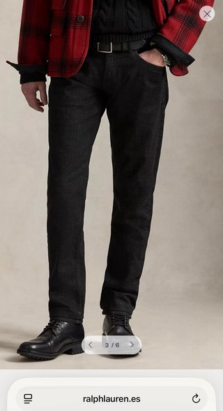 Polo Ralph Lauren Parkside Taper Negro