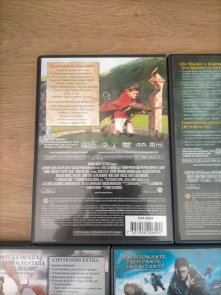Pack 5 DVDs Harry Potter (Español)