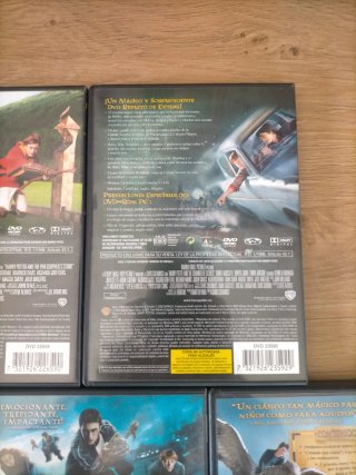 Pack 5 DVDs Harry Potter (Español)