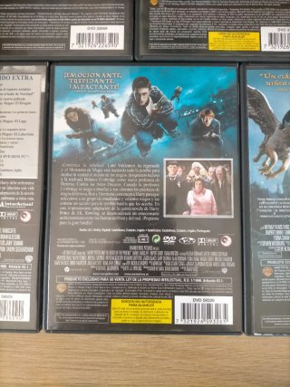 Pack 5 DVDs Harry Potter (Español)
