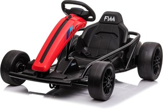 Coche a pedales 24V Rojo 2x350W