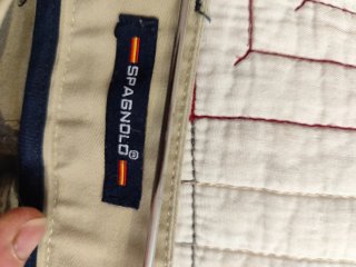 Pantalón chino hombre verano beige