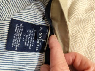 Pantalón chino hombre verano beige