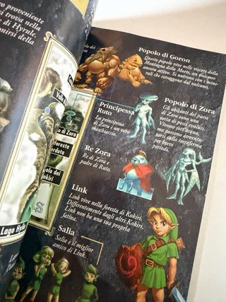 Guía Textos y Manual Zelda Ocarina of Time