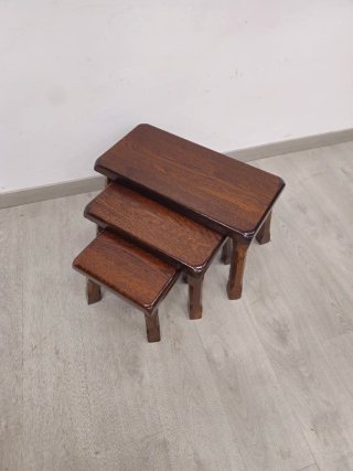 Tavolini rustici in legno massello