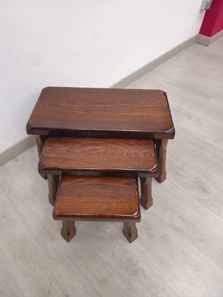 Tavolini rustici in legno massello